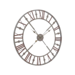 Antique Grey Skeleton Clock