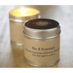 Bay and Rosemary Scented Candle Tin