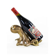 Octopus Bottle holder gold