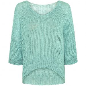 Mesh Knit - Aqua