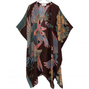 OS Wool Throwover - Crane Plum