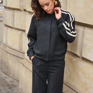 Bomber Jacket Textured