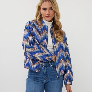 Bomber Jacket Zigzag