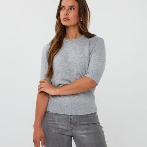 Sweater Silver - short sleeve