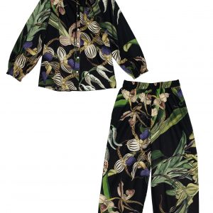 OS Pyjamas - Orchid Black