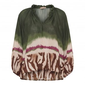 Bella Blouse - Military