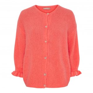 Liliana Knit Cardy - Coral