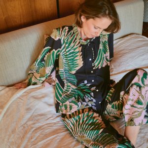 OS Pyjamas - Crane Emerald