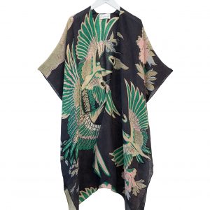 OS Velvet Coat - Crane Emerald