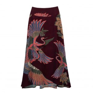 OS Skirt - Crane Plum
