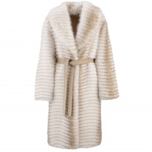 Faux Fur Coat - Arctic Fox