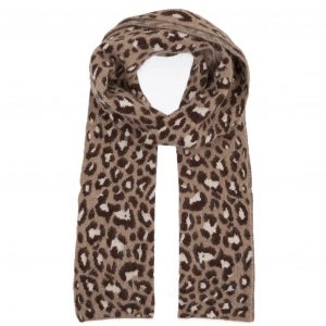 Scarf – Brown Leopard