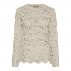 Millie Lace Top - Beige