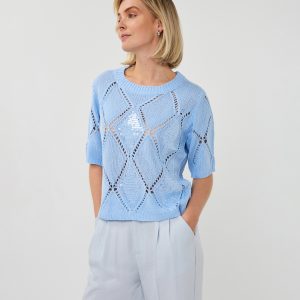 Sweater Blue Diamond