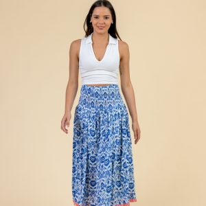 Aria Skirt - Blue