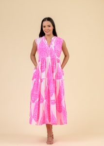 Geisha Neon Pink Dress