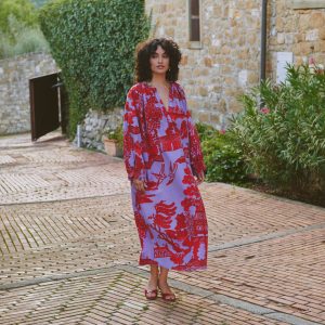 OS Raglan Dress – Willow Violet