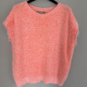 Fluffy Tank - Coral
