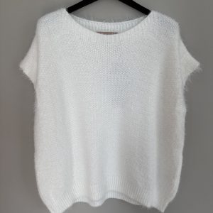 Fluffy Tank - Off White