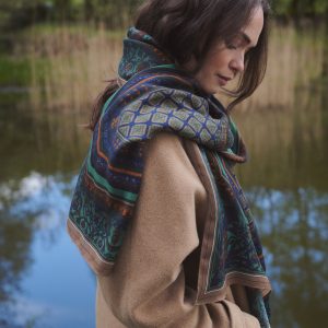 OS Wool Scarf – Amulet Emerald