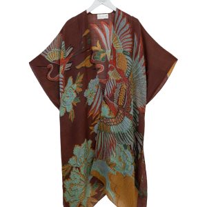 OS Wool Throwover – Crane Brown