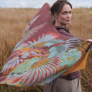 OS Scarf – Crane Brown