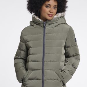 R&P Puffer Coat - Basil