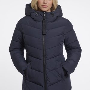 R&P Puffer Coat - Navy