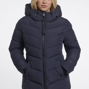 R&P Puffer Coat – Navy