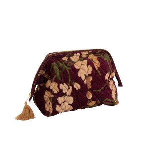 OS Velvet Pouch - Wisteria Plum