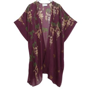 OS Wool Throwover - Wisteria Plum